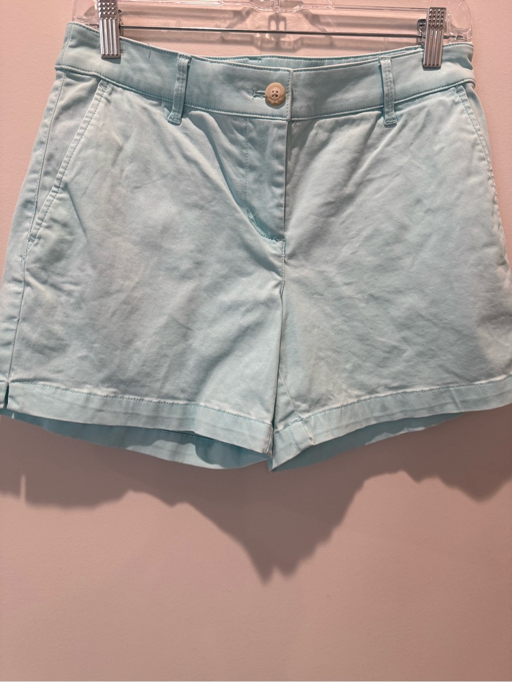 Tommy Bahama Pale Aqua Cotton Bermuda Shorts
